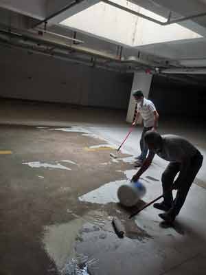 車庫地面起灰起砂使用混凝土固化劑客戶反饋 車庫地面起灰起砂使用混凝土固化劑客戶反饋